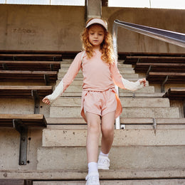 Mini A Ture Matlendi Long Sleeve Shirt Grs Rose Dust