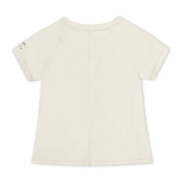Mini A Ture Matlois Ss T-Shirt Grs Papyrus White