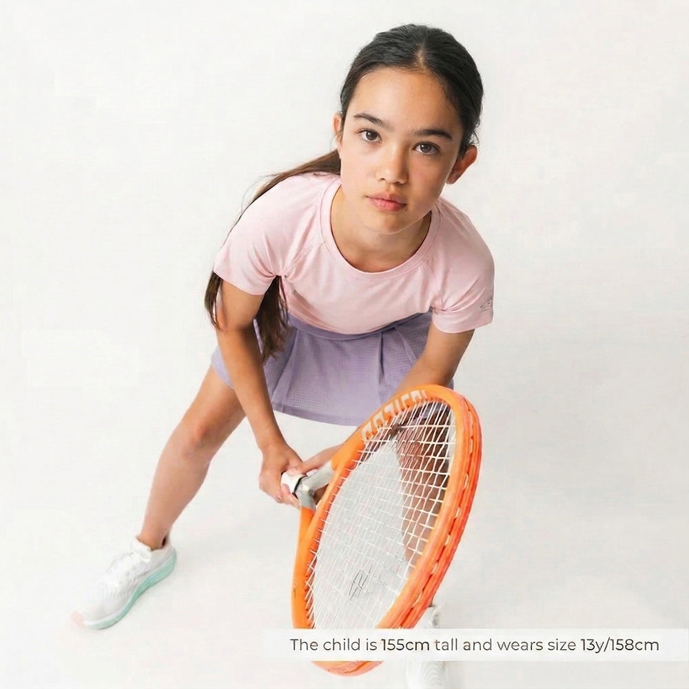 MINI A TURE Mini A Ture Matlois T-Shirt GRS Silver Peony short sleeve crew neck athletic tee img 1/3