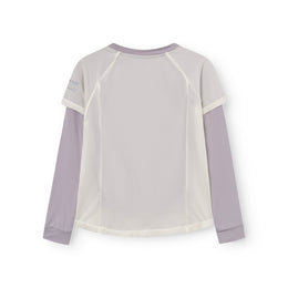 Mini A Ture Matstalia LS UV T-Shirt GRS Gull Purple
