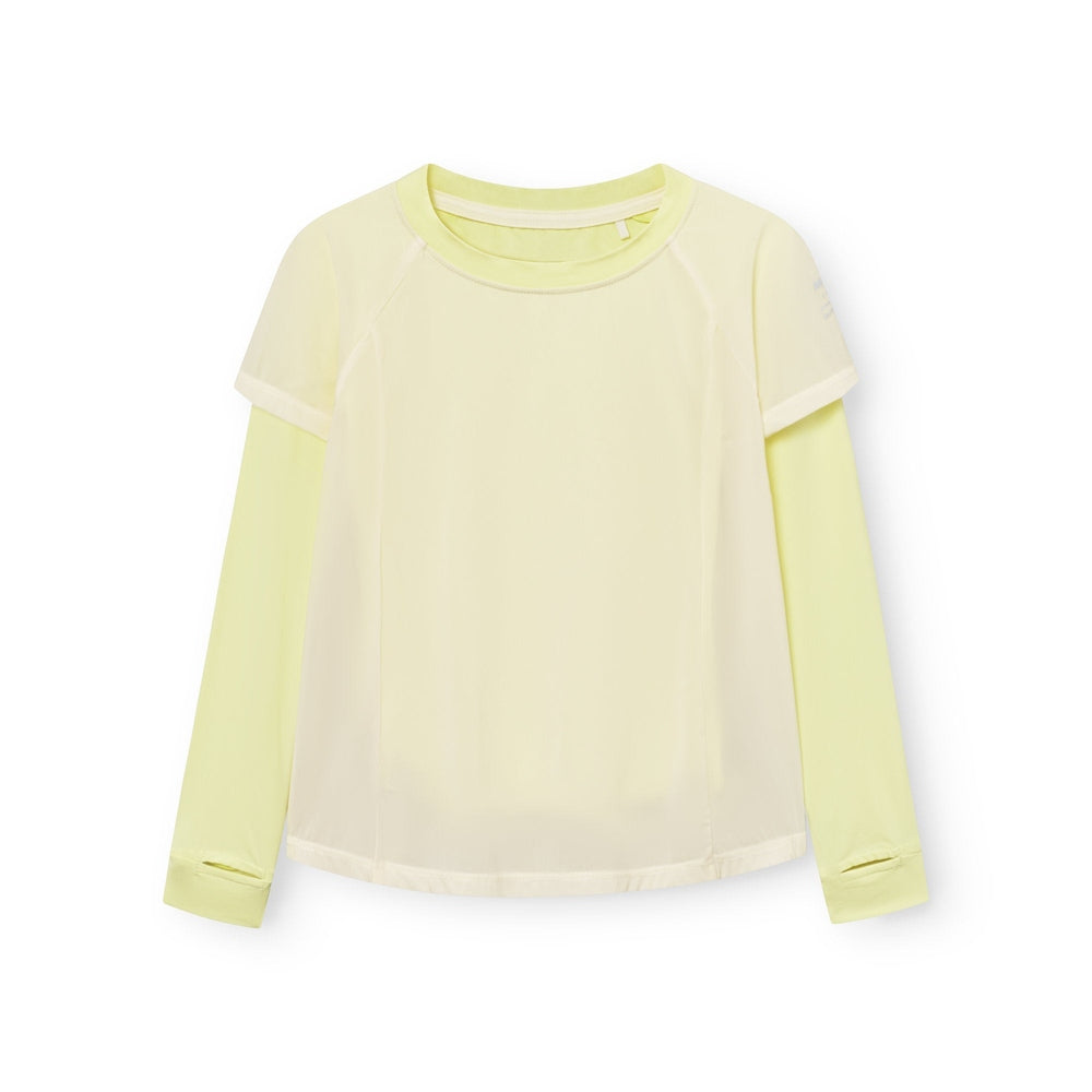 Mini A Ture Matstalia LS UV T-Shirt GRS Wheat Yellow