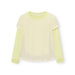 Mini A Ture Matstalia LS UV T-Shirt GRS Wheat Yellow