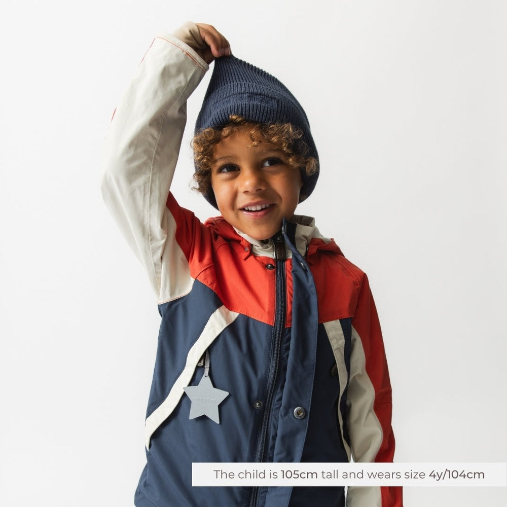 Mini A Ture Matvalon Fleece Lined Jacket Paprika Red, product view 3
