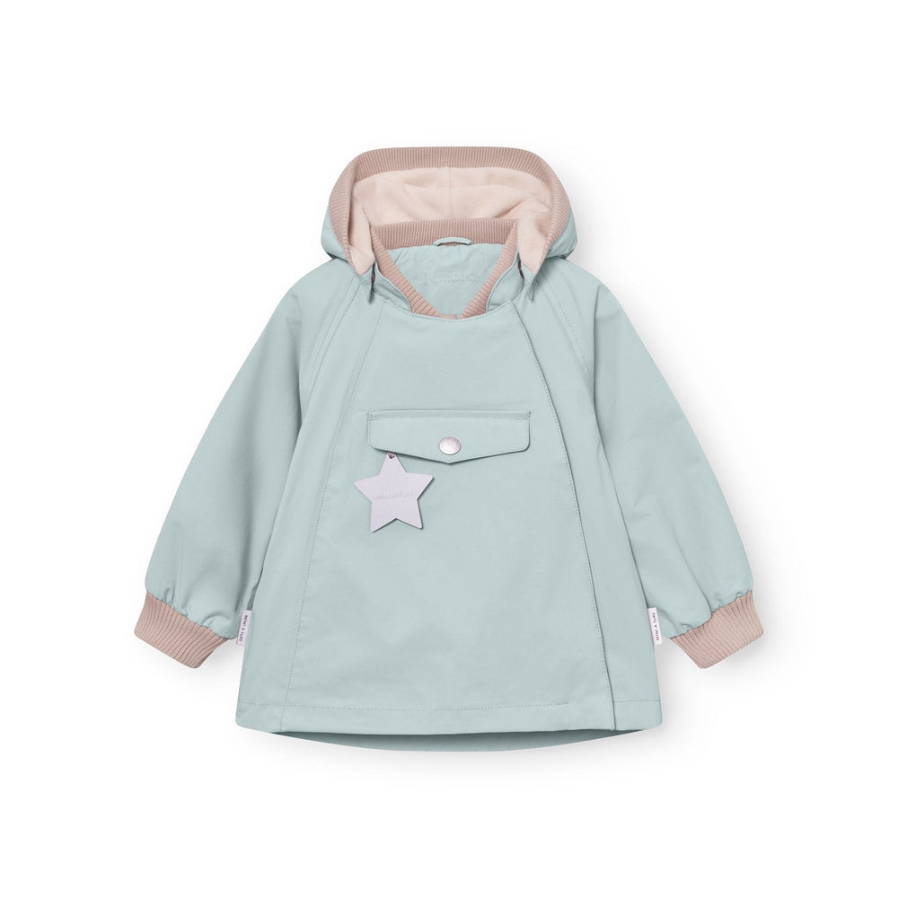 Mini A Ture Matwai Fleece Lined Jacket Cloud Blue