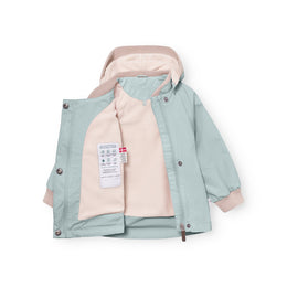 Mini A Ture Matwai Fleece Lined Jacket Cloud Blue