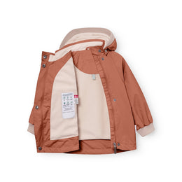 Mini A Ture Matwai Fleece Lined Jacket Rustic Brown