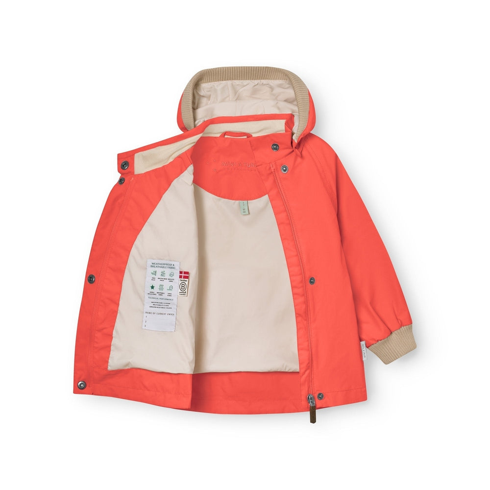 Mini A Ture Matwai Jacket Paprika Red, product view 6