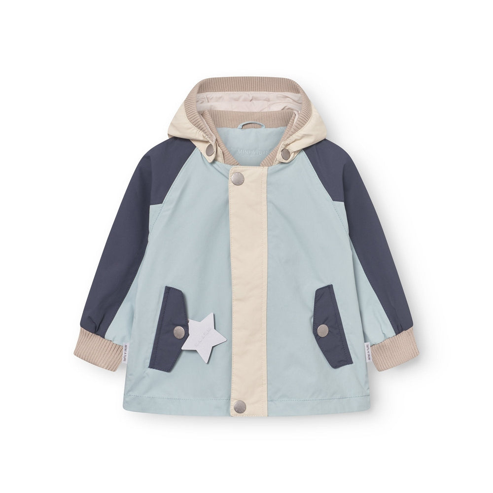 Mini A Ture Matwally Fleece Lined Jacket Cloud Blue