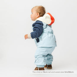 Mini A Ture Matwally Fleece Lined Jacket Cloud Blue