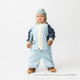 Mini A Ture Matwally Fleece Lined Jacket Cloud Blue