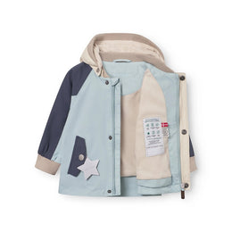 Mini A Ture Matwally Fleece Lined Jacket Cloud Blue
