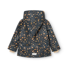 Mini A Ture Matwang Fleece Lined Winter Jacket Grs Falling Leaves