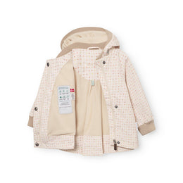 Mini A Ture Matwiami Fleece Lined Jacket Print Crayon
