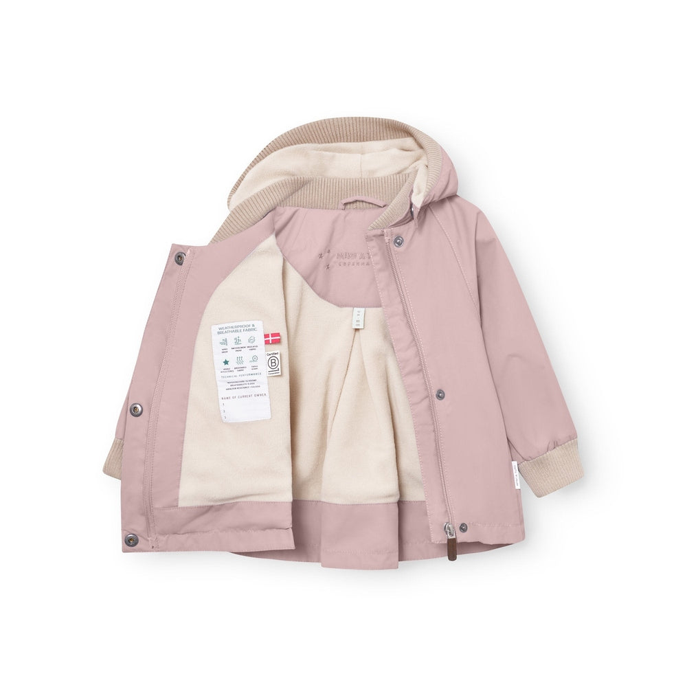 Mini A Ture Matwiami Fleece Lined Jacket Rose Smoke, product view 3