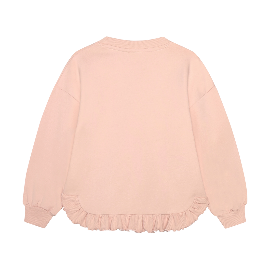 Minymo Long Sleeve Sweatshirt Cameo Rose, back view