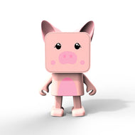 Mob Dancing Animals Bluetooth Speaker-Pig