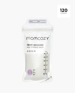 Momcozy 180ml Breastmilk Bag with Colour-Changing Temperature Indicator