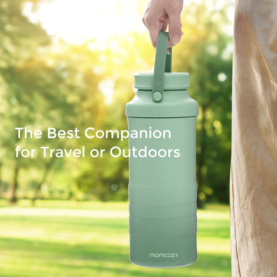 Momcozy 22oz Portable Breast Milk Cooler for Outdoor - Green - image 4
