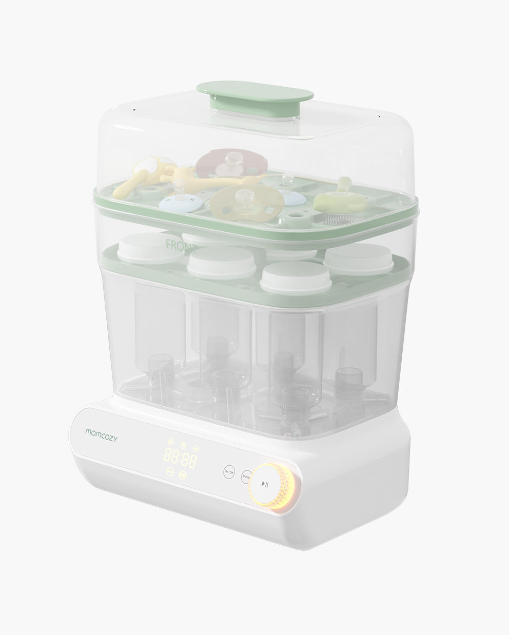 Momcozy 3 Layers Fast Bottle Sterilizer & Dryer - image 1