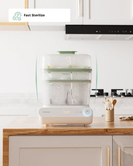 Momcozy 3 Layers Fast Bottle Sterilizer & Dryer