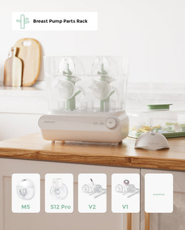 Momcozy 3 Layers Fast Bottle Sterilizer & Dryer