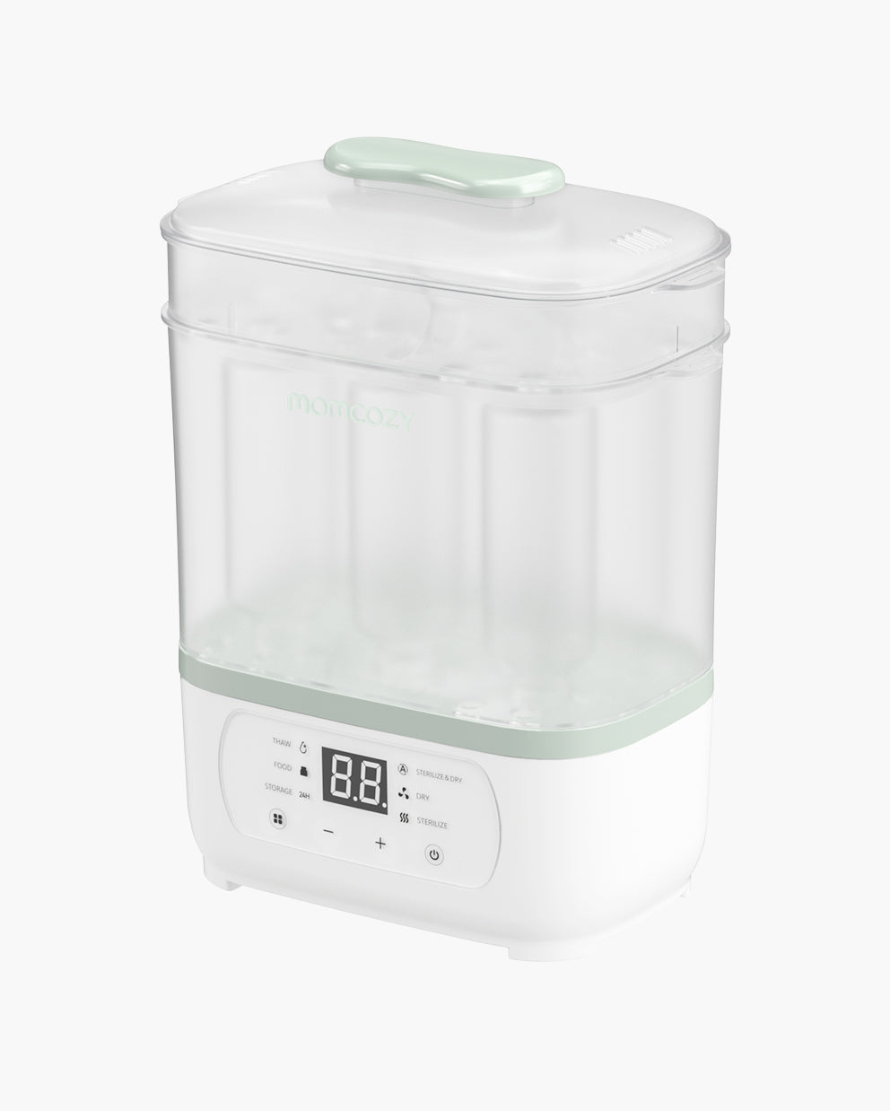Momcozy 8-in-1 Baby Bottle Steam Sterilizer - White