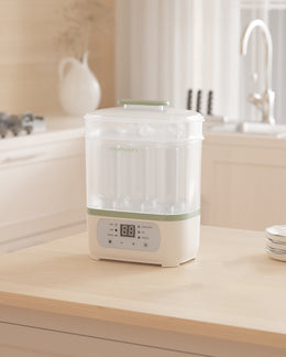 Momcozy 8-in-1 Baby Bottle Steam Sterilizer - White