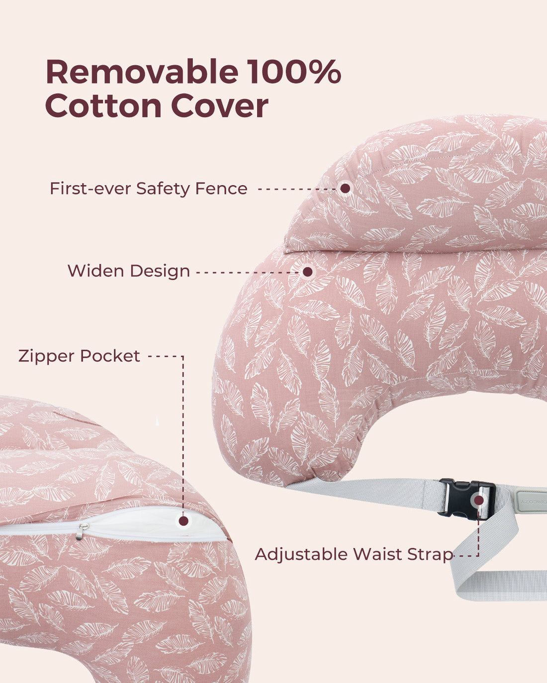 Momcozy Adjustable Nursing Pillow - image 13