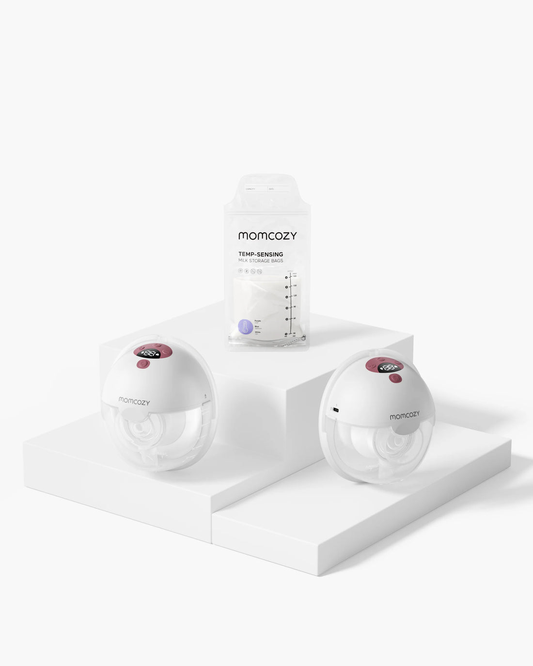 Momcozy All-In-One Hands-Free Breast Pump Grey - M5 Smart - image 17