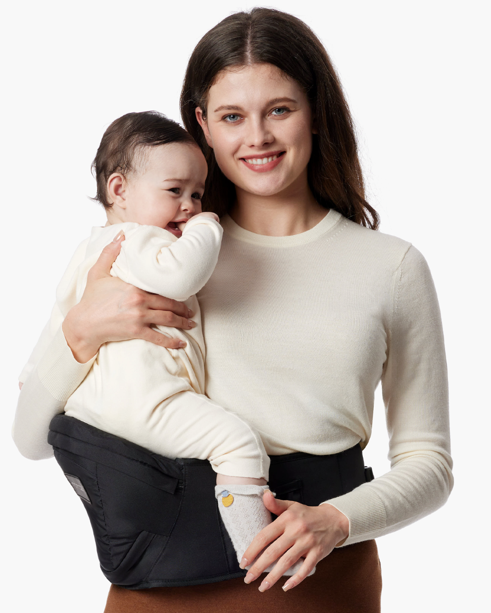 Momcozy Baby Wander360 Hip Seat Carrier - Black - image 1
