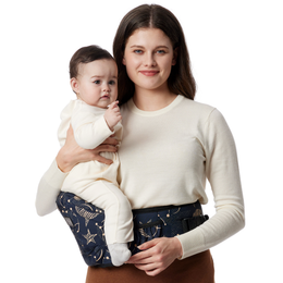 Momcozy Baby Wander360 Hip Seat Carrier - Black
