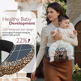 Momcozy Baby Wander360 Hip Seat Carrier - Black