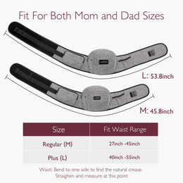Momcozy Baby Wander360 Hip Seat Carrier - Black
