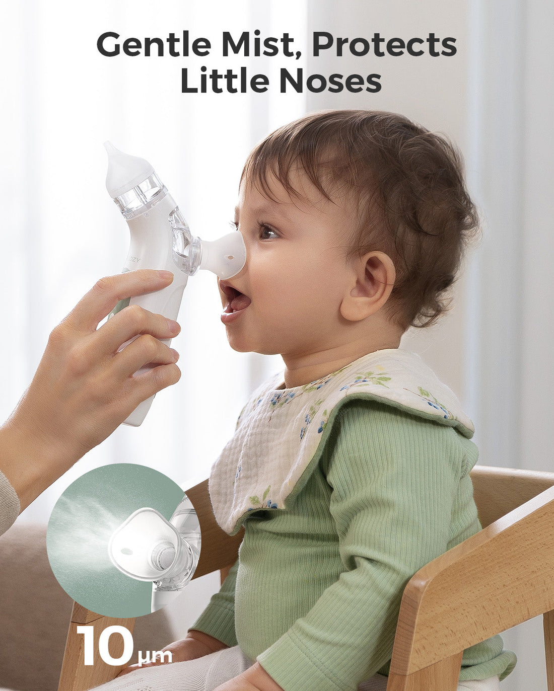 Momcozy BreezyClear 2in1 Spray & Suction Electric Nasal Aspirator - image 3