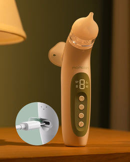 Momcozy BreezyClear 2in1 Spray & Suction Electric Nasal Aspirator