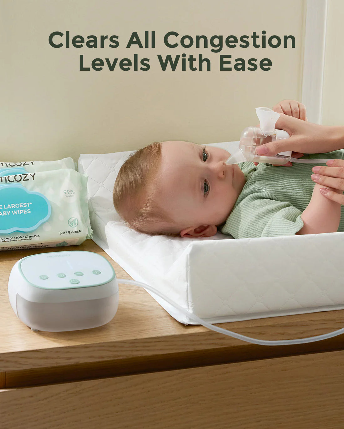 Momcozy BrezzyClear Pro 2in1 Spray & Suction Electric Nasal Aspirator - image 3