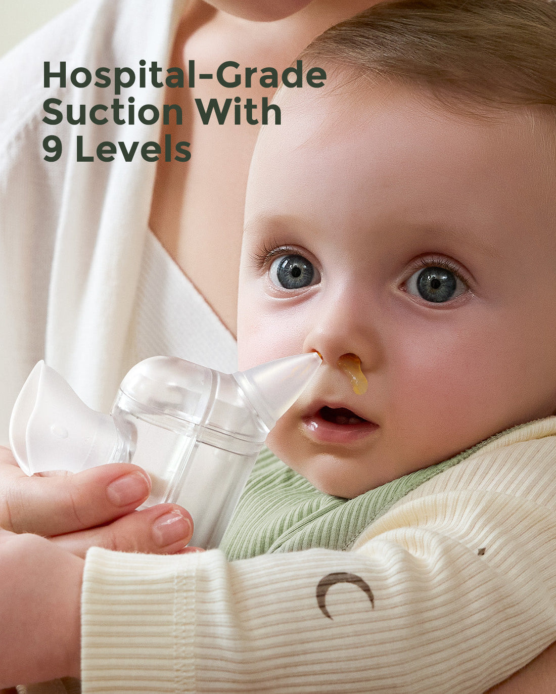 Momcozy BrezzyClear Pro 2in1 Spray & Suction Electric Nasal Aspirator - image 9