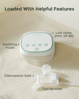 Momcozy BrezzyClear Pro 2in1 Spray & Suction Electric Nasal Aspirator