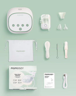 Momcozy BrezzyClear Pro 2in1 Spray & Suction Electric Nasal Aspirator