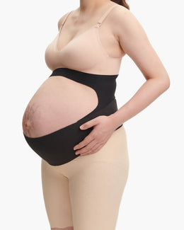 Momcozy BumpEase - Ergonest Maternity Belly Band - Oyster Pink