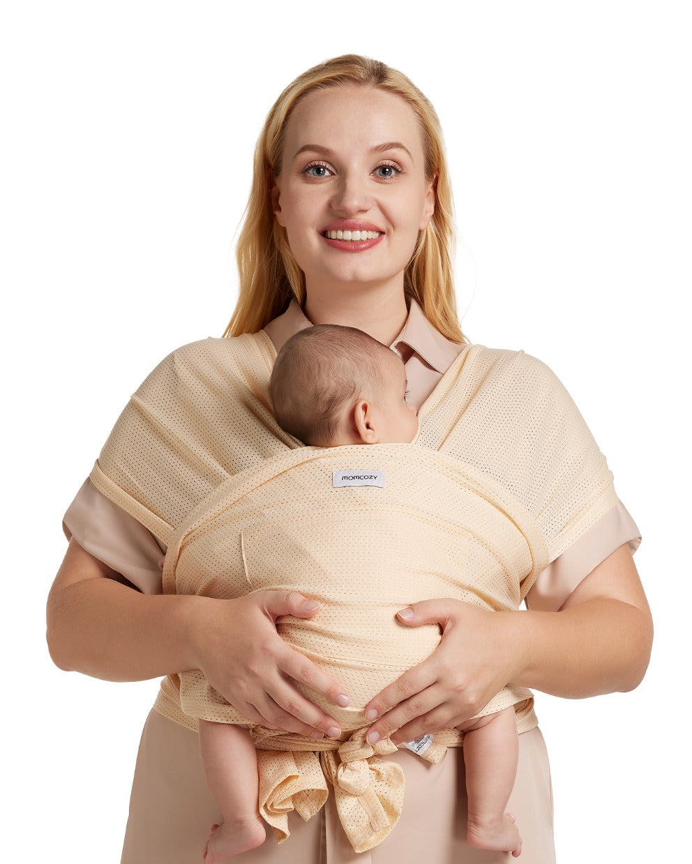 Momcozy Easy to Wear Hands Free Baby Wrap Carrier - Deep Grey - image 57