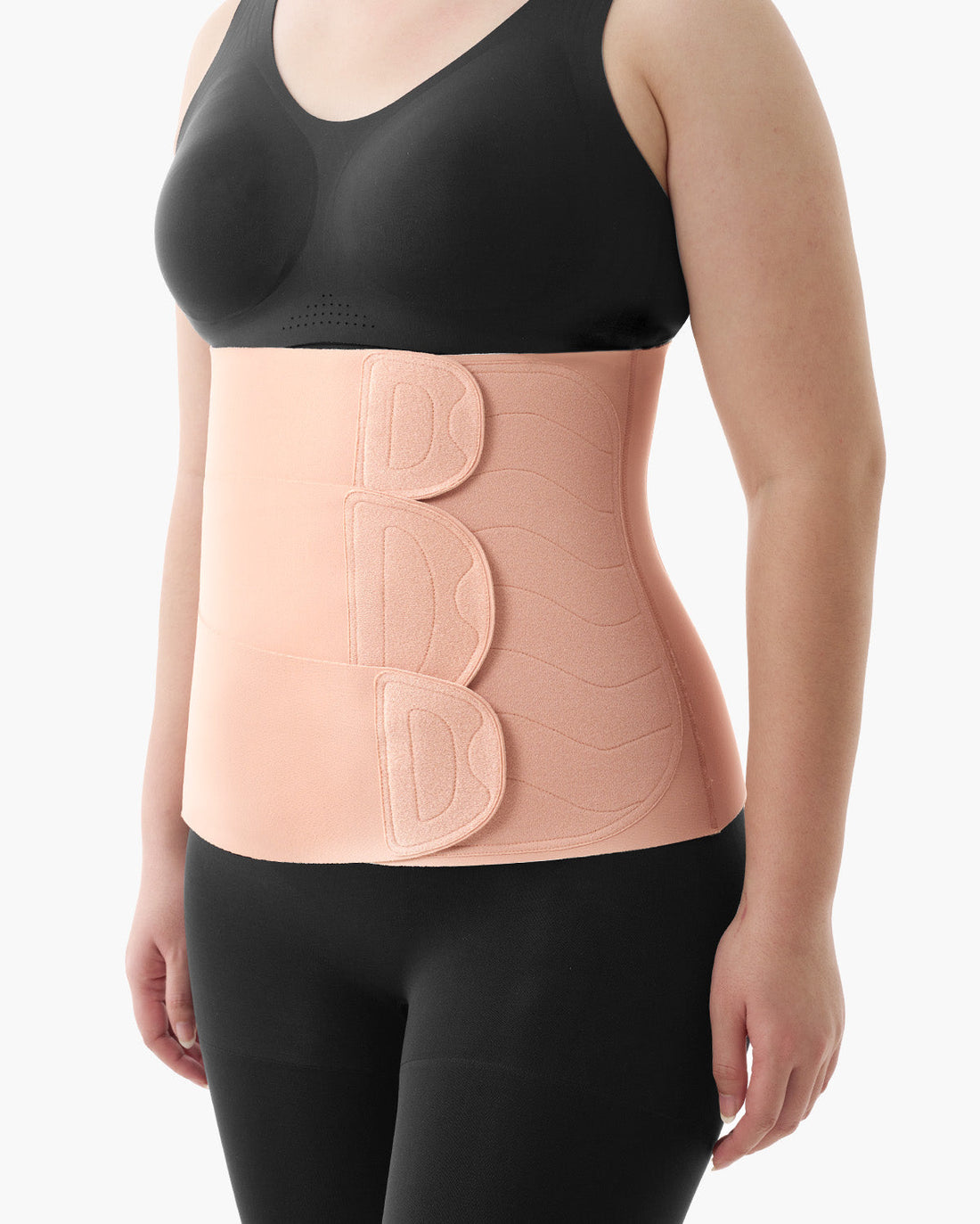 Momcozy Ergowrap™ Postpartum Belly Wrap - Postpartum Belly Band - Oyster Pink - image 1