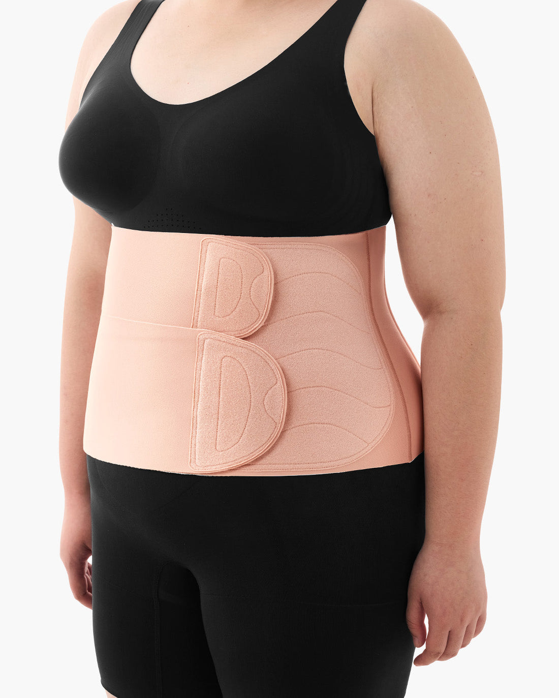 Momcozy Ergowrap™ Postpartum Belly Wrap - Postpartum Belly Band - Oyster Pink - image 2