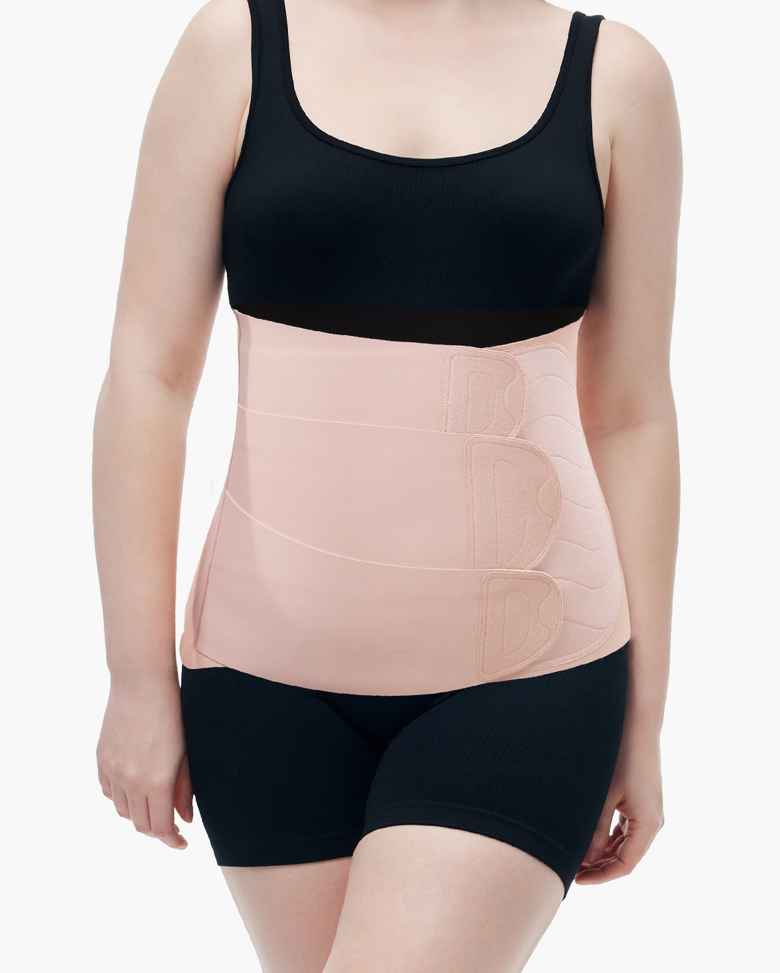 Momcozy Ergowrap™ Postpartum Belly Wrap - Postpartum Belly Band - Oyster Pink - image 3