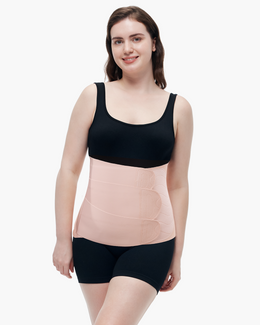 Momcozy Ergowrap™ Postpartum Belly Wrap - Postpartum Belly Band - Oyster Pink