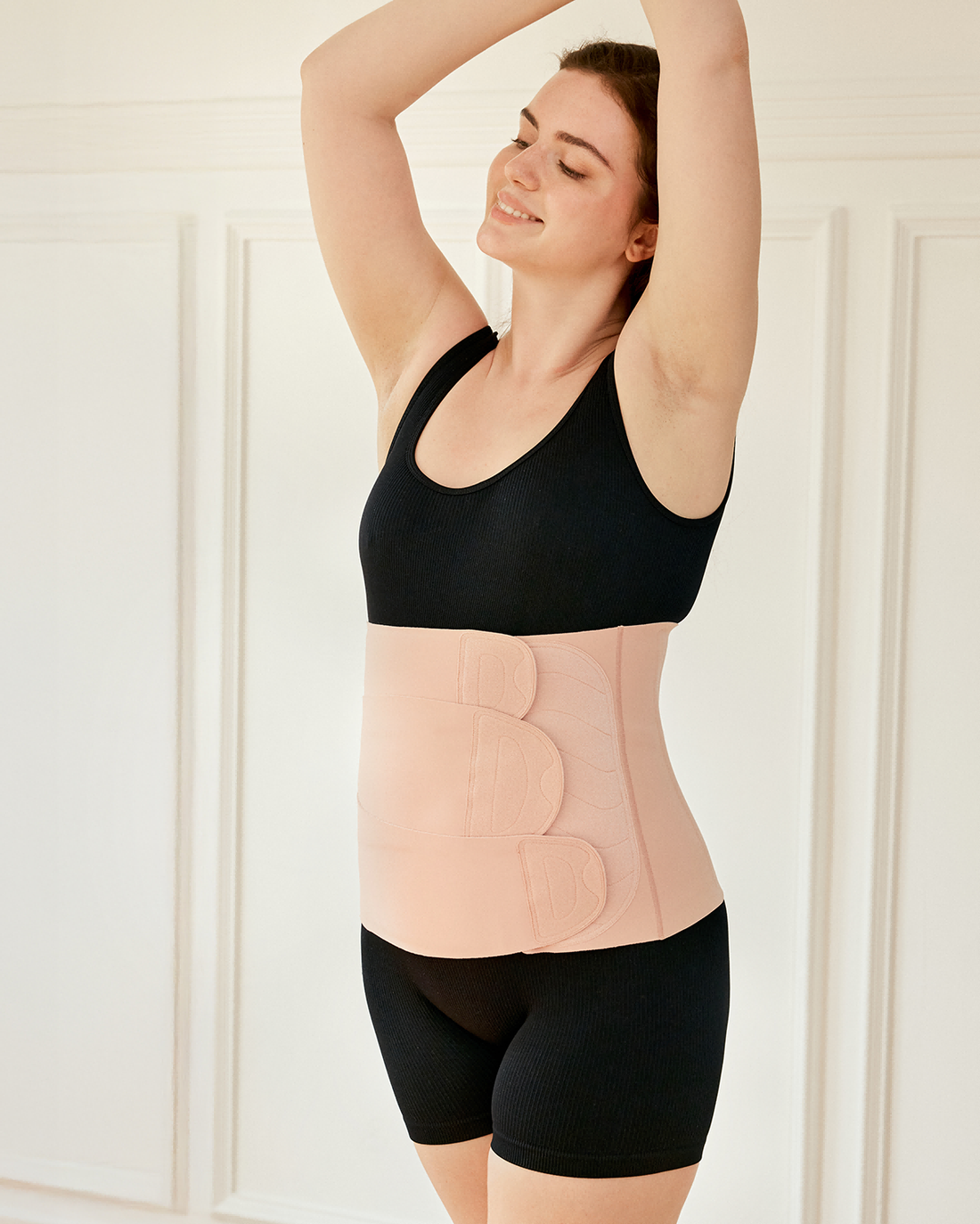 Momcozy Ergowrap™ Postpartum Belly Wrap - Postpartum Belly Band - Oyster Pink - image 5