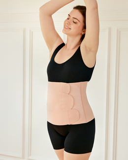 Momcozy Ergowrap™ Postpartum Belly Wrap - Postpartum Belly Band - Oyster Pink