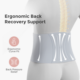 Momcozy Ergowrap™ Postpartum Belly Wrap - Postpartum Belly Band - Oyster Pink