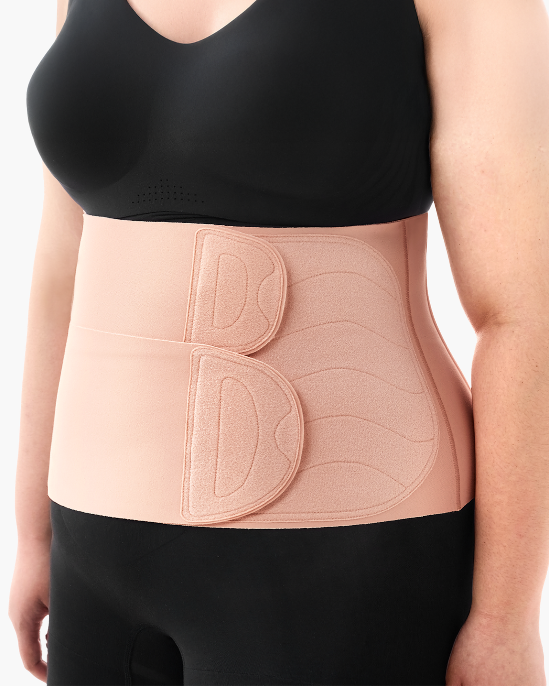 Momcozy Ergowrap™ Postpartum Belly Wrap - Postpartum Belly Band - Oyster Pink - image 27