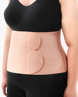 Momcozy Ergowrap™ Postpartum Belly Wrap - Postpartum Belly Band - Oyster Pink
